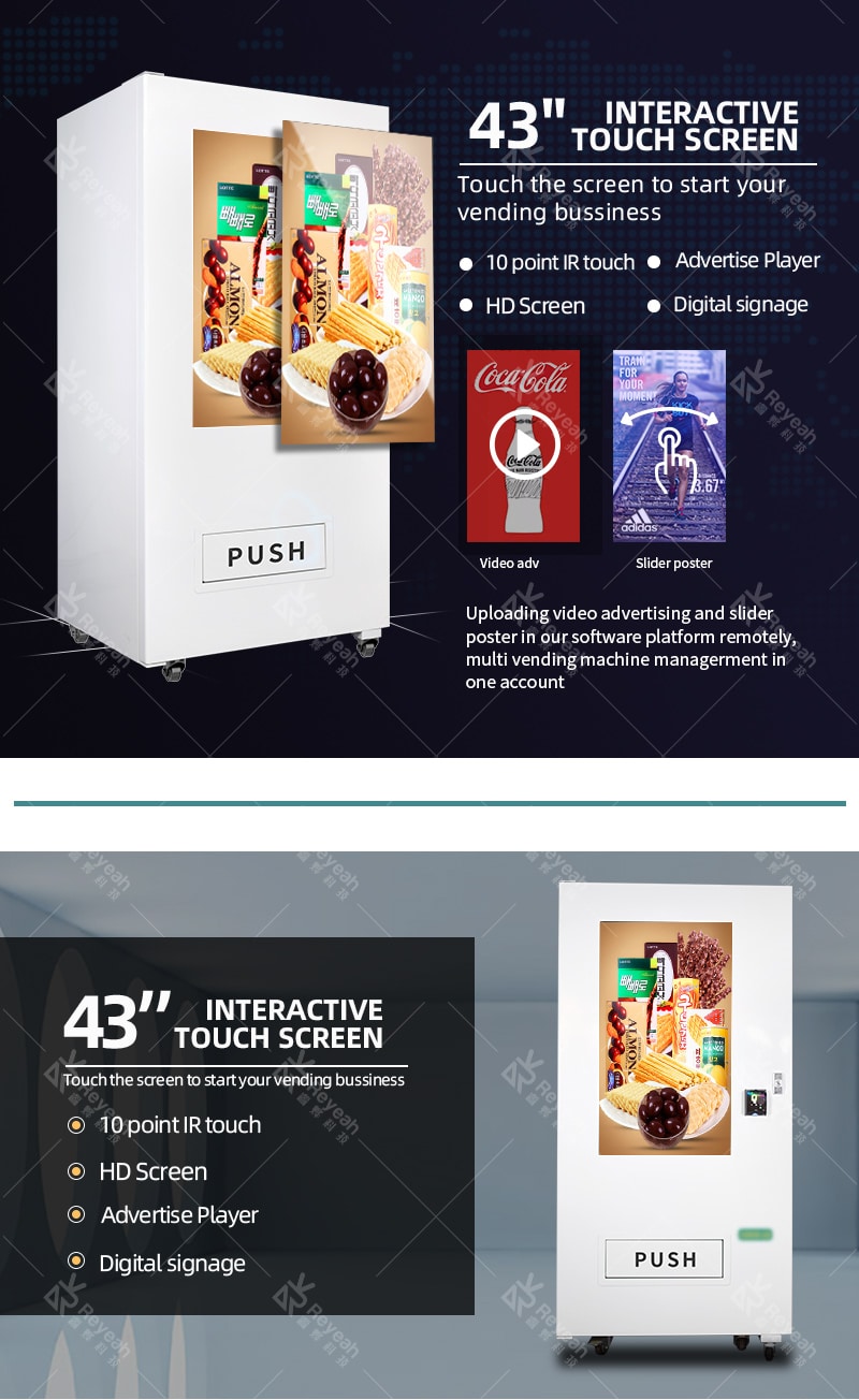 Combo Vending Machine - Touch Screen
