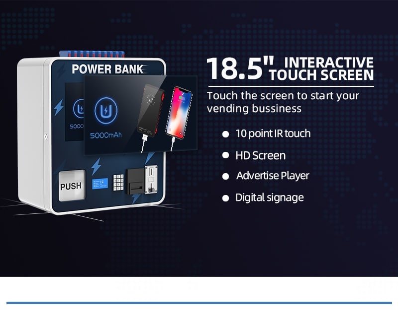 Power Bank Vending Machine - Features
