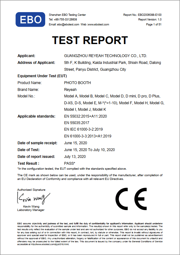 EBO2006088-E100 Certificate