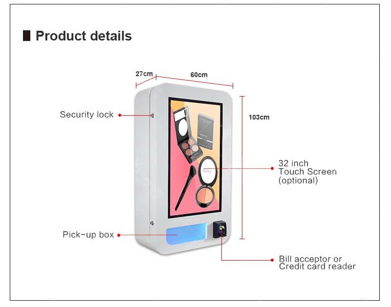 Mini Vending Machine - Parameter