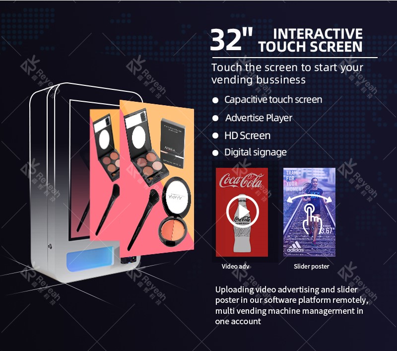 Mini Cosmestics Vending Machine - Touch Screen