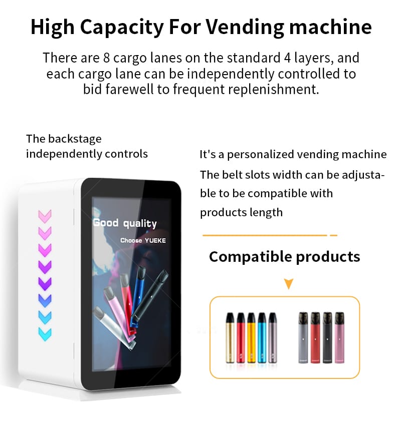 Countertop Age Verification Vending Machine - High Capacity 