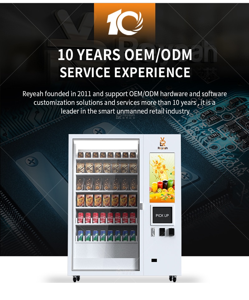 Healthy Food Vending Machine - 10 Years OEM/ODM