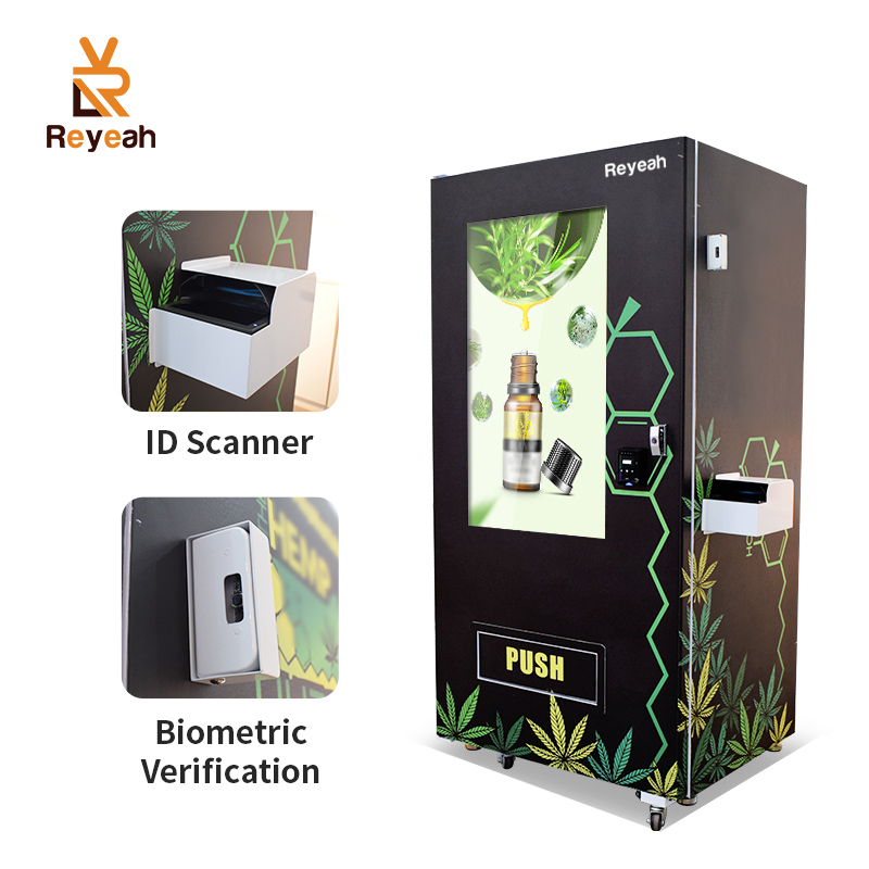 Age Verification Weed Vending Machine - Reyeah C11 - 6