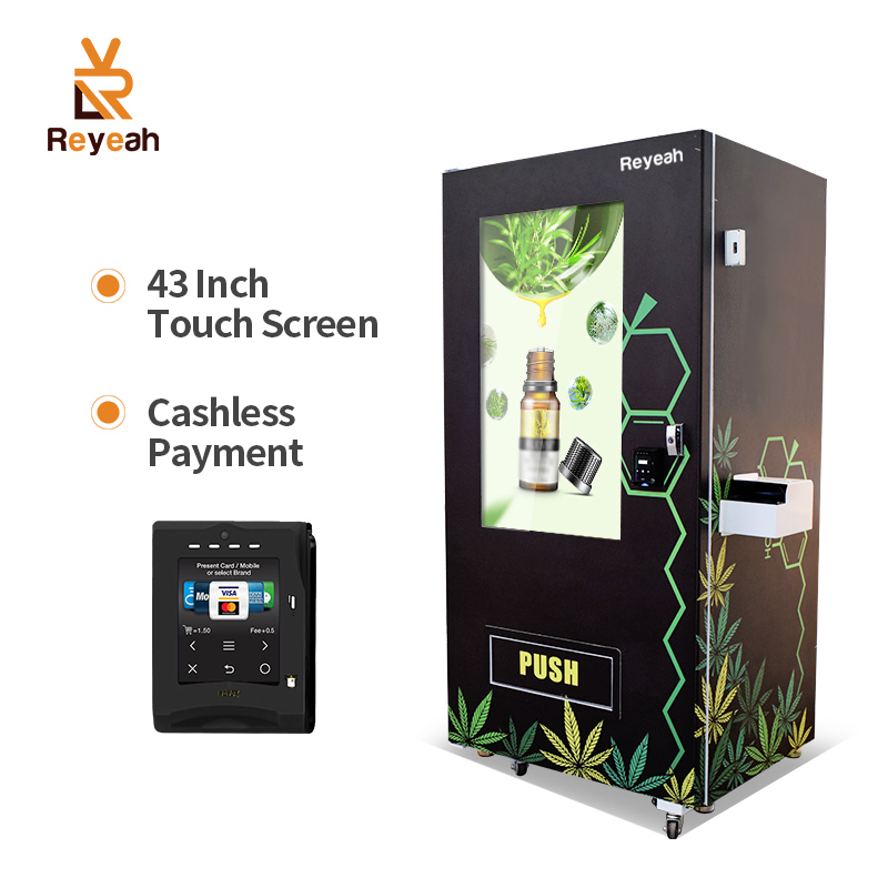 Age Verification Weed Vending Machine - Reyeah C11 - 5