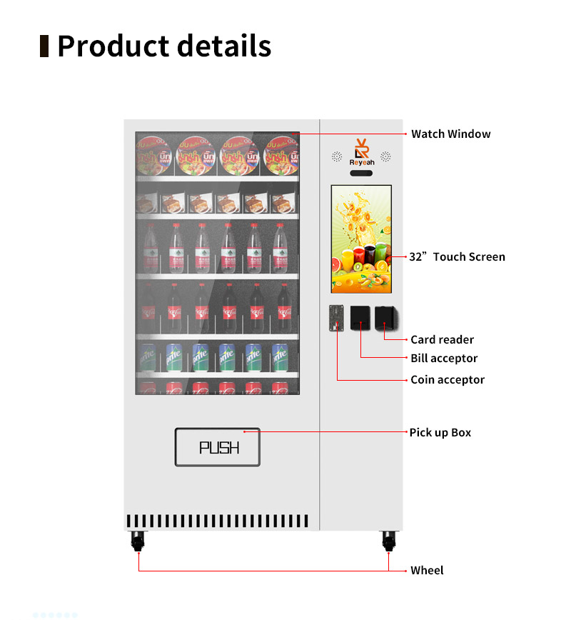 Drink Snack Vending Machine - Product Parameter