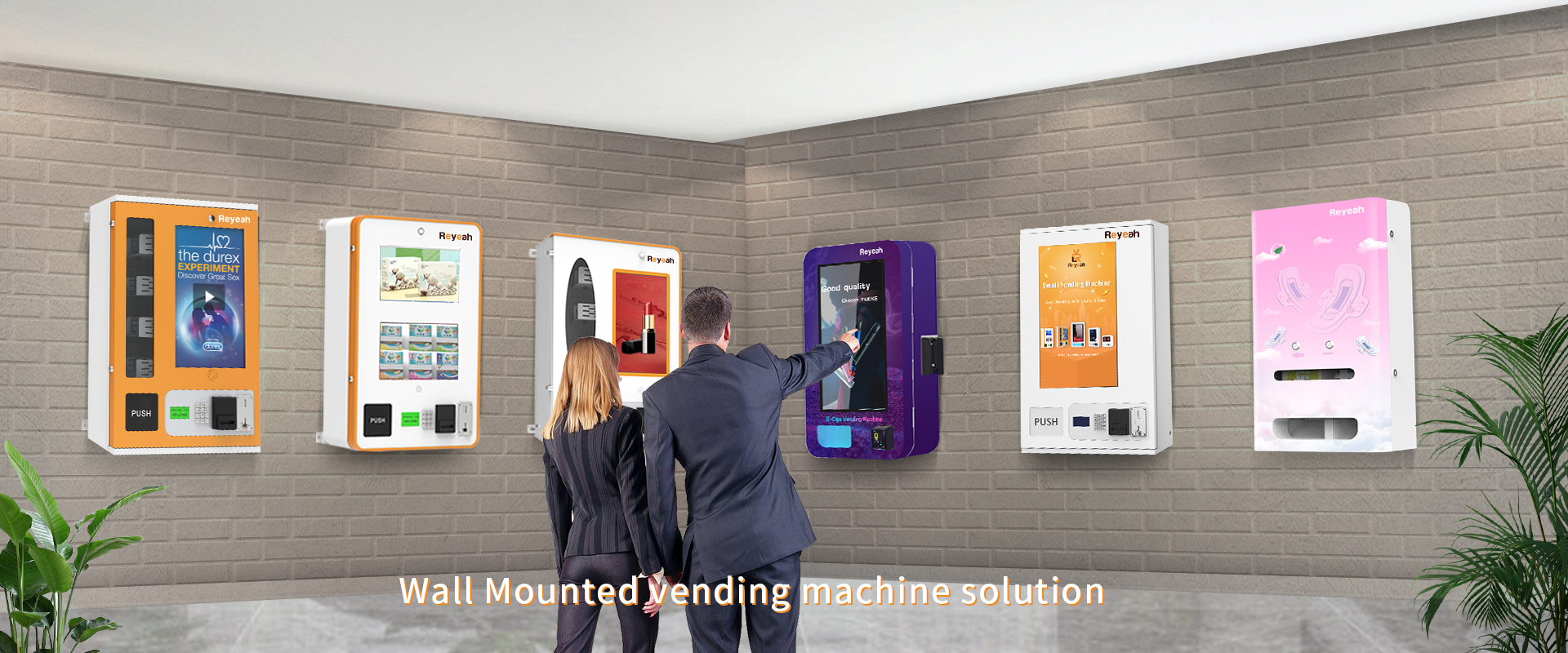 Wall Mounted Vending Machines Solution