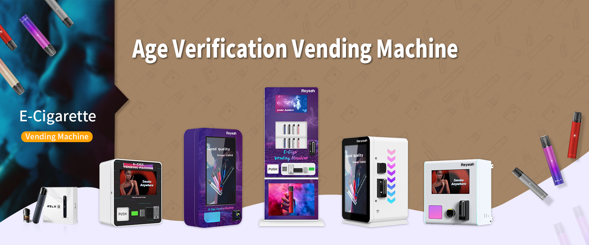 Reyeah Age Verification Vending Machines Solution