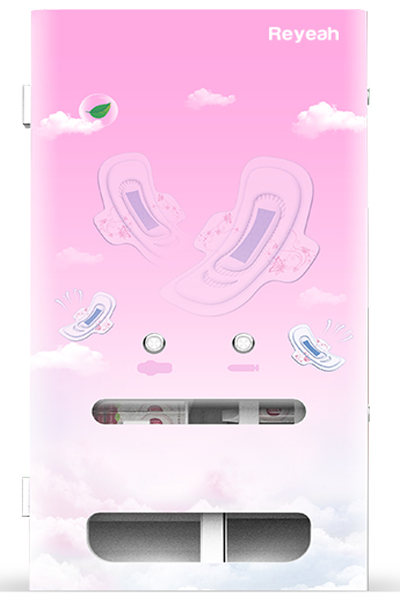 Battery Power Sanitary Napkin Vending Machine - Reyeah H02