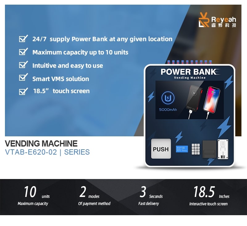 Power Bank Vending Machine - Main