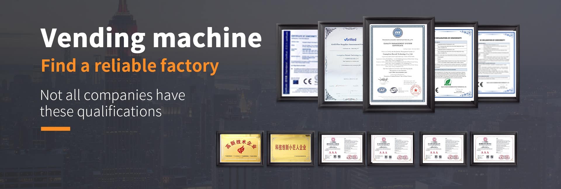Vending Machine Certification Vending Machine Certification