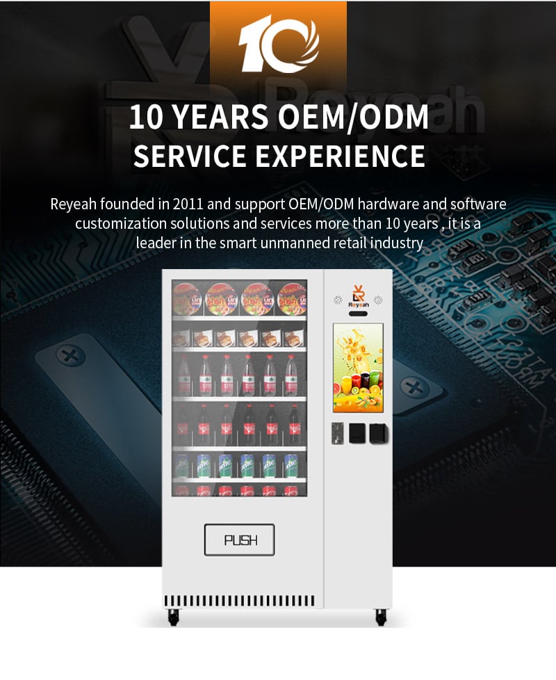 Drink Snack Vending Machine - Reyeah Service