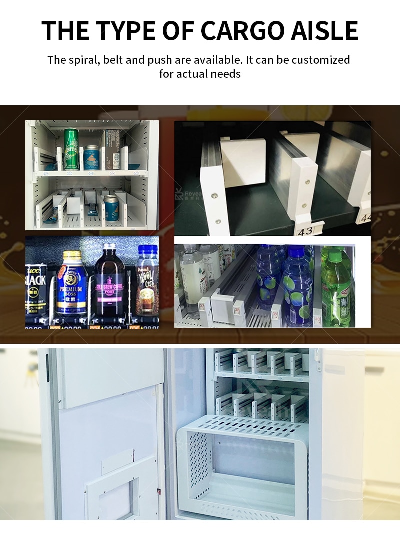 Fresh Food Elevator Vending Machine - Cargo Aisle