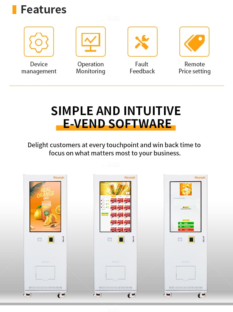 Fresh Food Elevator Vending Machine - Feature