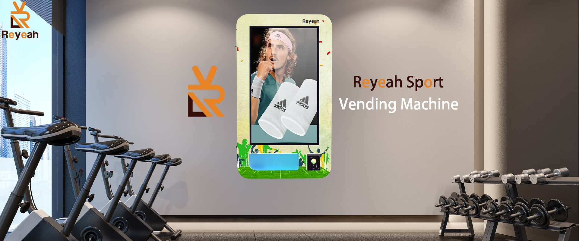 Reyeah G02 - Wall Mounted Sport Vending Machine