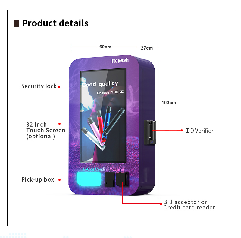 Age Verification Vending Machine - Parameter