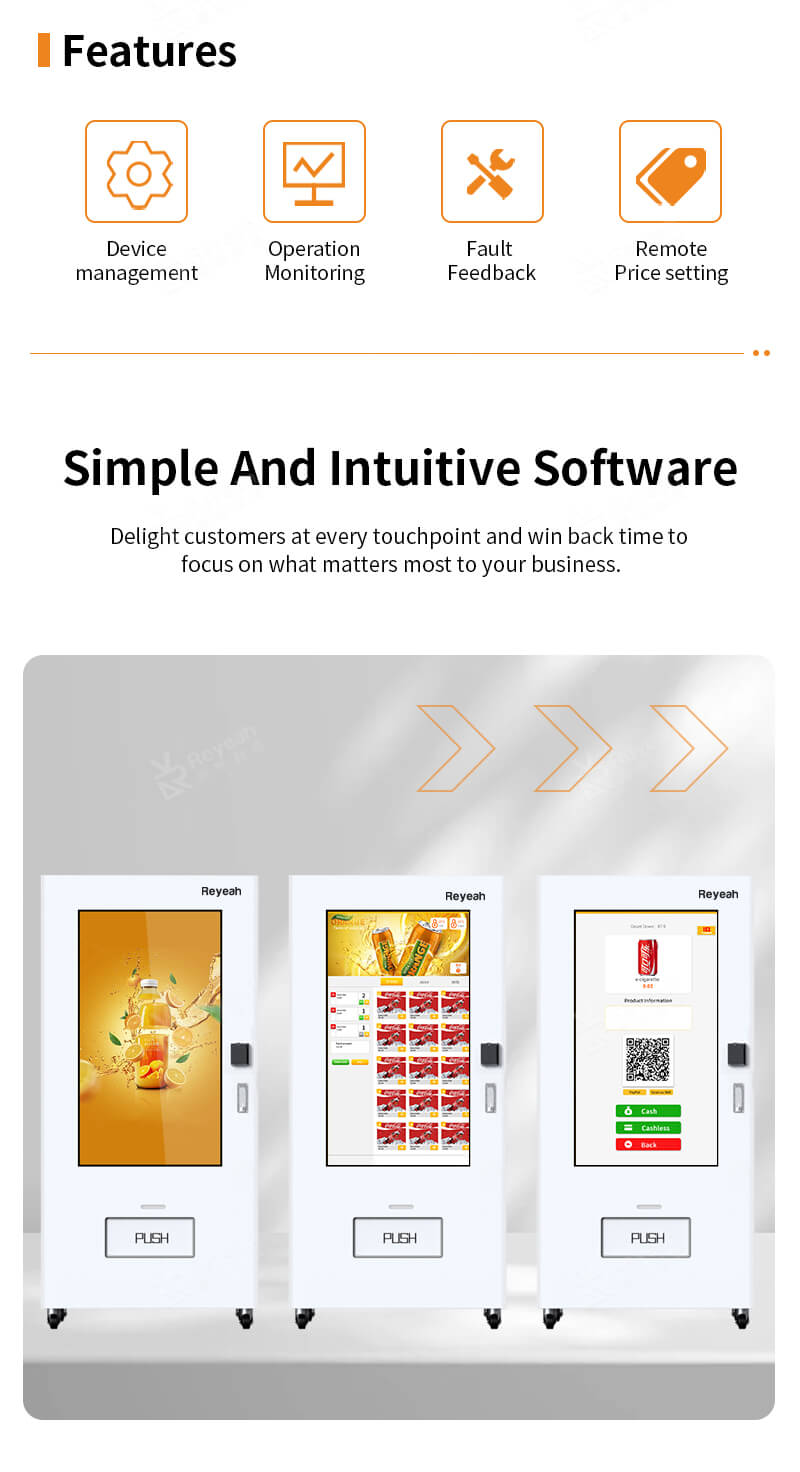 55 Inch Touch Screen Vending