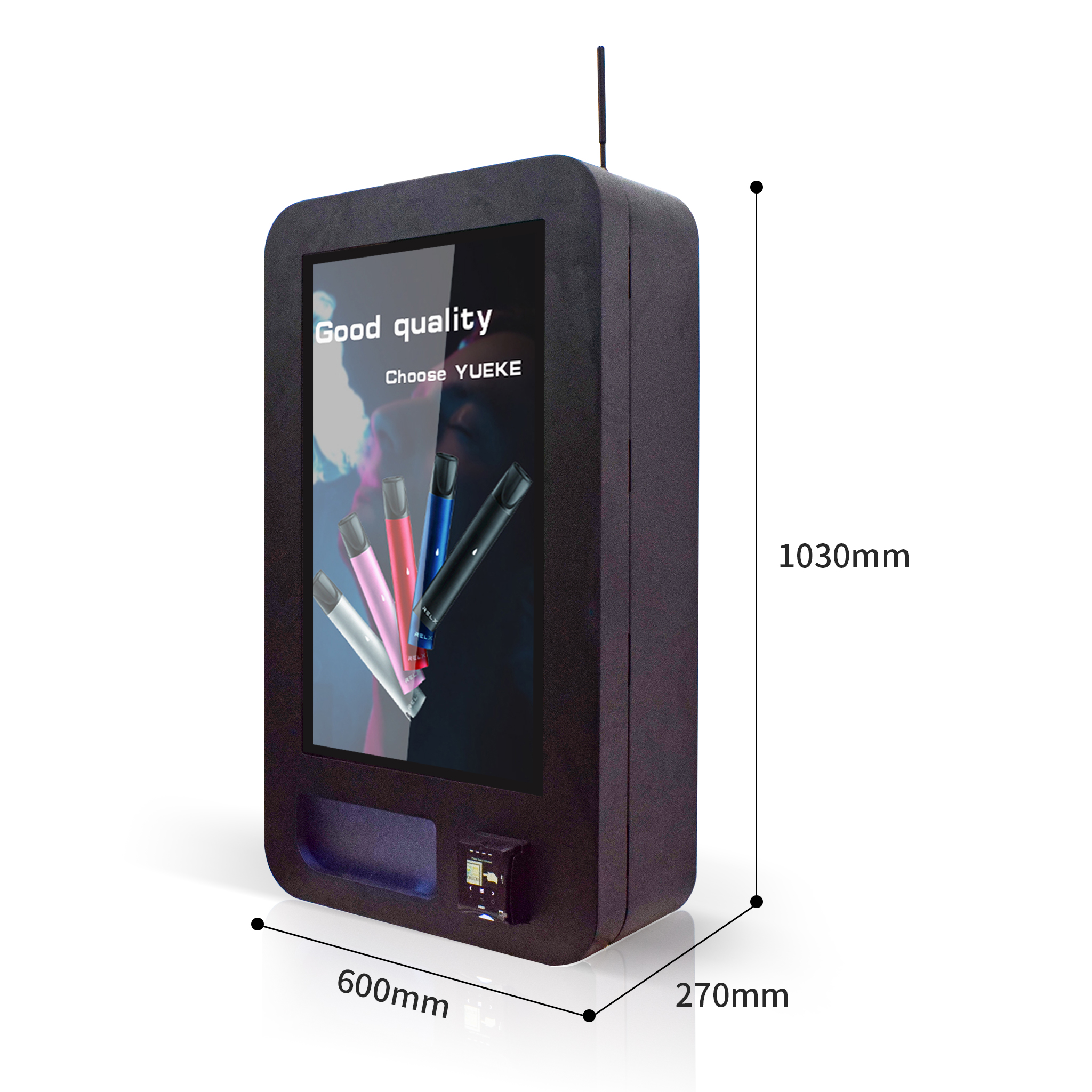 vape vending machine blackui g02