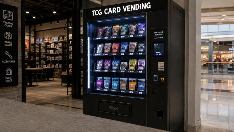 tcg vending machine how much