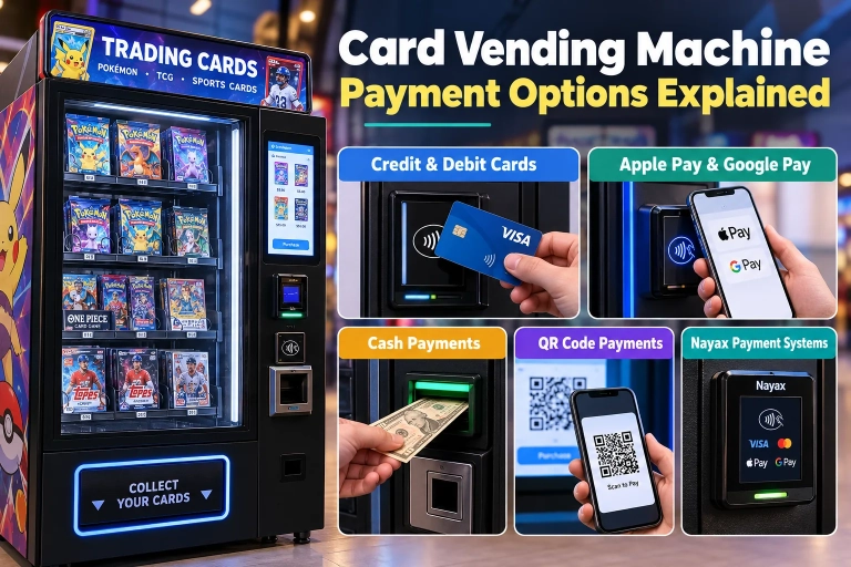 card vending machine payment options optimized